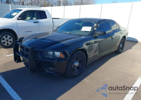2014 Dodge Charger Police z USA, uszkodzony, nr VIN 2C3CDXAT2EH310032